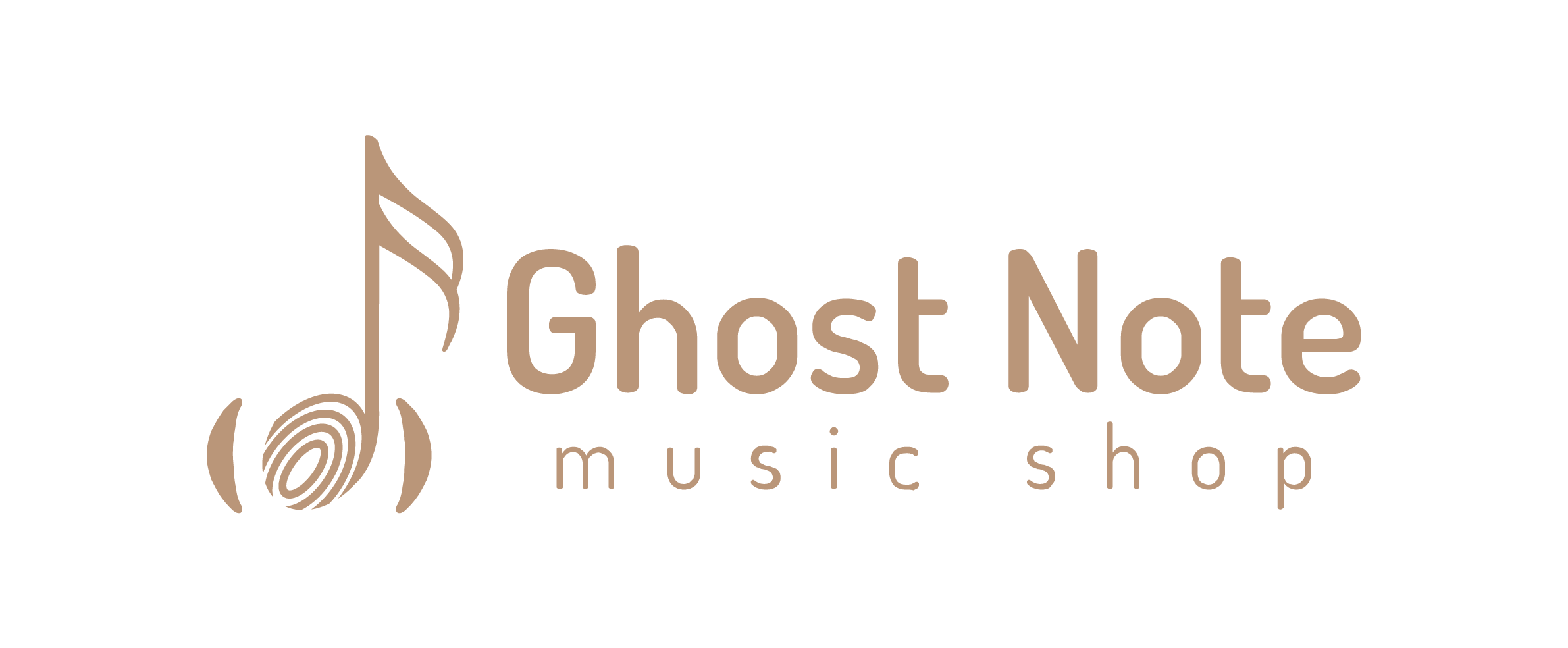 Ghost Note Logo Gold